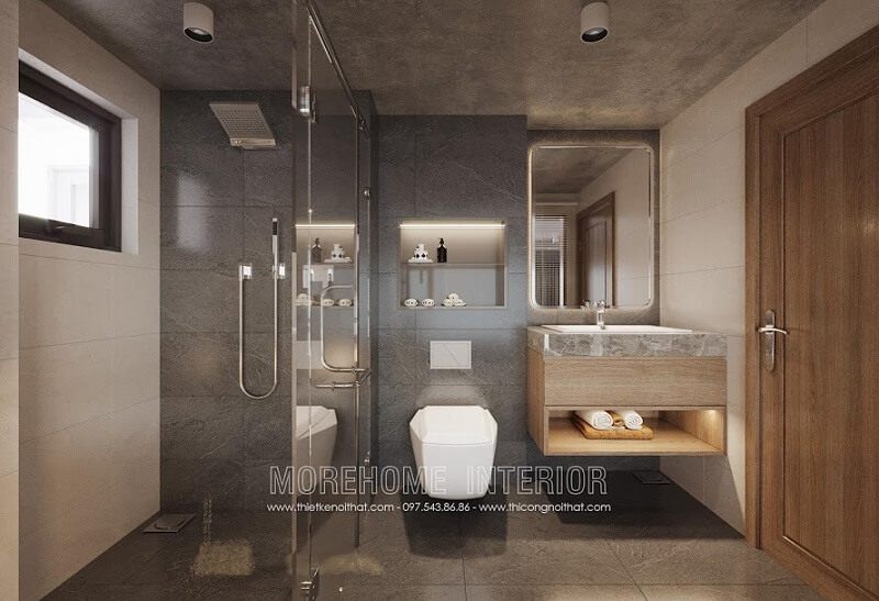 Thiết kế phòng tắm chung cư